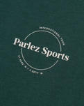 The Parlez Mens Ridgeway T-Shirt in Deep Green