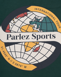 The Parlez Mens Ridgeway T-Shirt in Deep Green