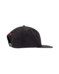 The Parlez Mens Akron 6 Panel Cap in Black