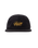 The Parlez Mens Ashton 5.5 Panel Cap in Black