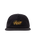 The Parlez Mens Ashton 5.5 Panel Cap in Black