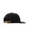 The Parlez Mens Ashton 5.5 Panel Cap in Black