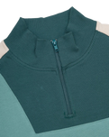 Zenith 1/4 Zip Sweatshirt in Sage Shore