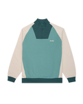 Zenith 1/4 Zip Sweatshirt in Sage Shore