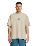 Fumo Oversized T-Shirt in Greige