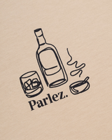 Fumo Oversized T-Shirt in Greige