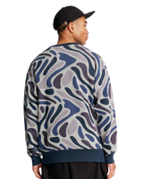 Blend Camo Knit Jumper in Midnight Camo