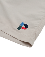 The Parlez Mens Hage Walkshorts in Pebble Grey