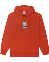 The Parlez Mens Copa Hoodie in Burnt Ochre