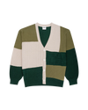 Flinton Knit Cardigan in Kelp Green