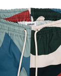 The Parlez Mens Virginia Boardshorts in Multi