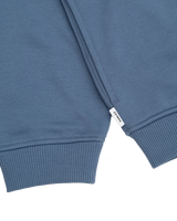 The Parlez Mens Vernon Oversized Crew Sweatshirt in China Blue