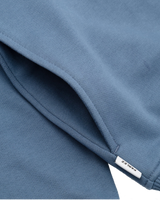 The Parlez Mens Vernon Oversized Crew Sweatshirt in China Blue