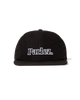The Parlez Mens Brade 6 Panel Cap in Black