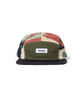 The Parlez Mens Auden 5 Panel Cap in Multi