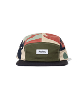 The Parlez Mens Auden 5 Panel Cap in Multi