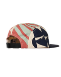 The Parlez Mens Auden 5 Panel Cap in Multi