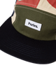 The Parlez Mens Auden 5 Panel Cap in Multi