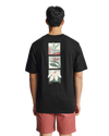 The Parlez Mens Flora T-Shirt in Black
