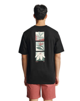 The Parlez Mens Flora T-Shirt in Black