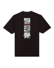 The Parlez Mens Flora T-Shirt in Black