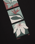 The Parlez Mens Flora T-Shirt in Black