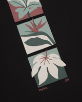 The Parlez Mens Flora T-Shirt in Black