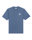 The Parlez Mens Boca T-Shirt in China Blue