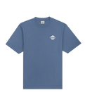 The Parlez Mens Boca T-Shirt in China Blue