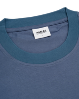 The Parlez Mens Boca T-Shirt in China Blue