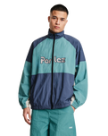 The Parlez Mens Rail Track Jacket in Leaf