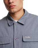 The Parlez Mens Paris Jacket in Slate Blue