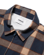 The Parlez Mens Chicago Shirt in Navy Check