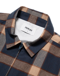 The Parlez Mens Chicago Shirt in Navy Check