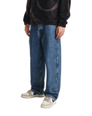 The Parlez Mens Indy Jeans in Mid Indigo Wash