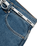 The Parlez Mens Indy Jeans in Mid Indigo Wash