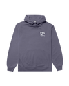 The Parlez Mens Orbit Hoodie in Purple Haze