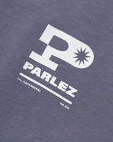 The Parlez Mens Orbit Hoodie in Purple Haze