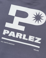 The Parlez Mens Orbit Hoodie in Purple Haze
