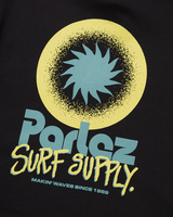 The Parlez Mens Submerge Hoodie in Black