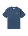 The Parlez Mens Destin T-Shirt in Lagoon