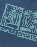 The Parlez Mens Destin T-Shirt in Lagoon