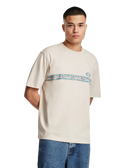 The Parlez Mens Diego T-Shirt in Beach
