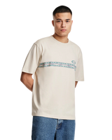 The Parlez Mens Diego T-Shirt in Beach