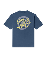 The Parlez Mens Flow T-Shirt in Lagoon