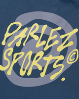 The Parlez Mens Flow T-Shirt in Lagoon