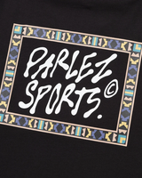 The Parlez Mens Reach T-Shirt in Black