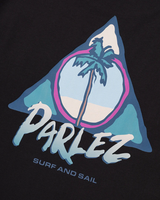 The Parlez Mens Swish T-Shirt in Black