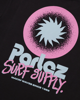 The Parlez Mens Winston T-Shirt in Black