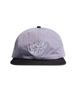 The Parlez Mens Strike 6 Panel Cap in Purple Haze